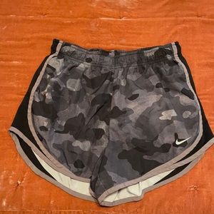 Camo Nike shorts women’s